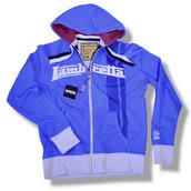 View Item New Lambretta Curved Logo Hoody Sweatshirt Royal Blue 